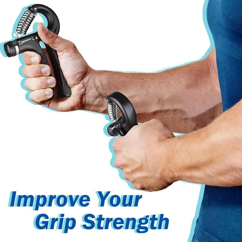 Adjustable Hand Grip Strengthener – Forearm Trainer