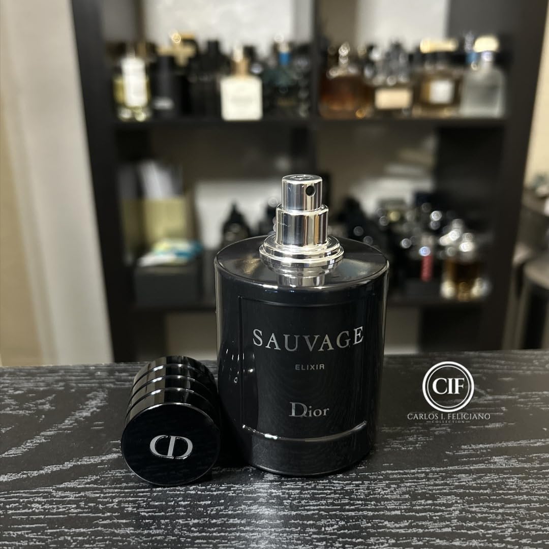 Christian Dior Sauvage Elixir For Men 3.4 Ounce
