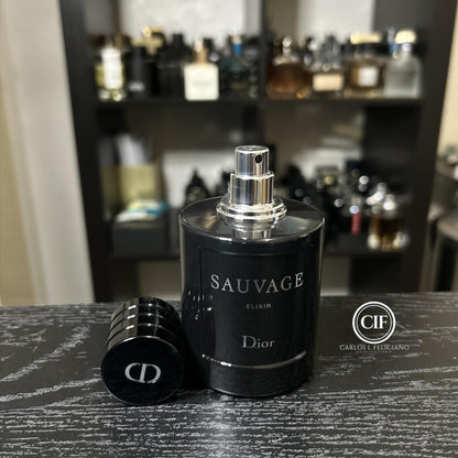 Christian Dior Sauvage Elixir For Men 3.4 Ounce