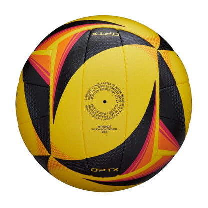 Beach Volleyball Tour Match Game Ball - Black/Yellow